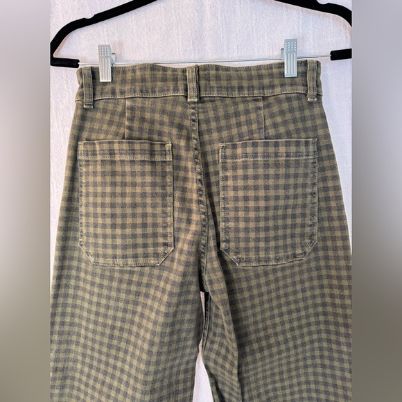 ASKK NY Olive Checkered Chinos - Picture 7 of 13